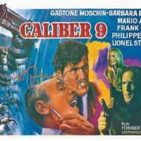 Mario Adorf hand signed photo 21x29cm foto autografata - MILANO CALIBRO 9 (2nda vers.)