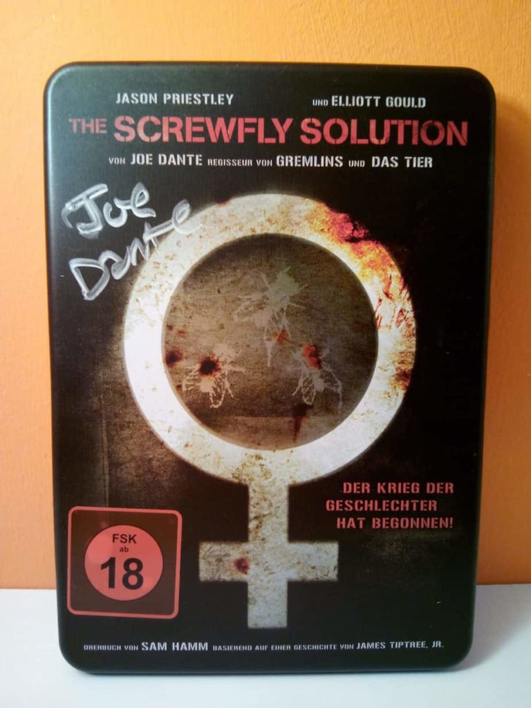JOE DANTE: dvd The Screwfly Solution – Hand Signed – Autografato (box metalo- inglese/tedesco NO italiano) 01
