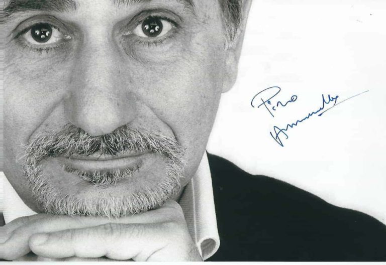 Pino Ammendola – Hand Signed Photo Foto Autografata (circa 30×20 cm) 024698