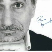 Pino Ammendola - Hand Signed Photo Foto Autografata (circa 30x20 cm) 024701