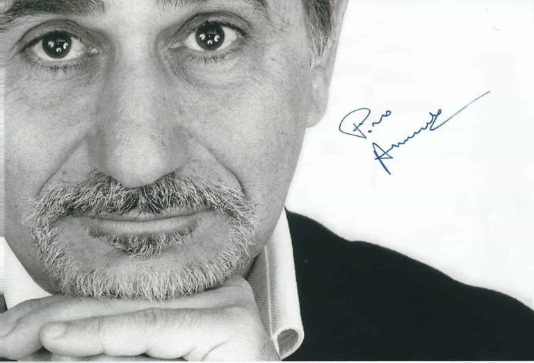 Pino Ammendola – Hand Signed Photo Foto Autografata (circa 30×20 cm) 024705