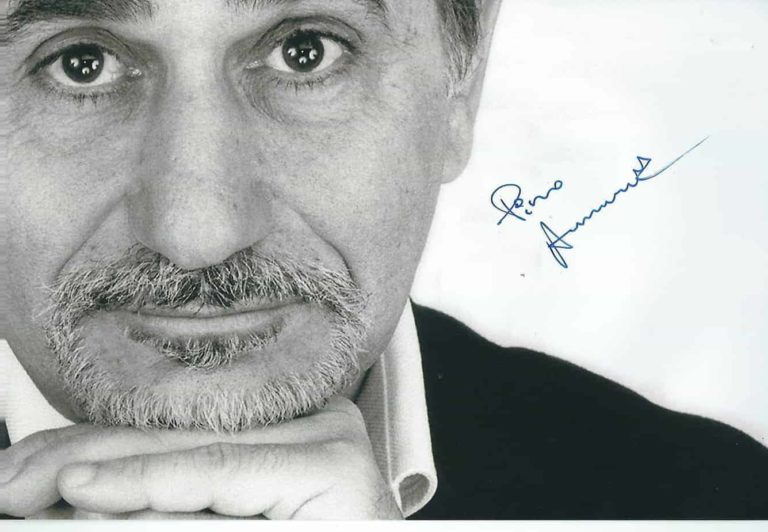 Pino Ammendola – Hand Signed Photo Foto Autografata (circa 30×20 cm) 024709