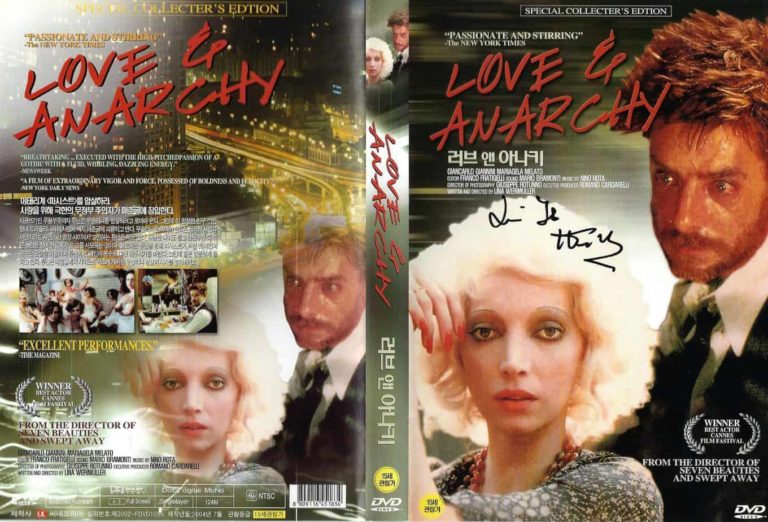 Lina Wertmuller : Film d’amore e d’anarchia dvd – Hand Signed Autografata (lw19-04)