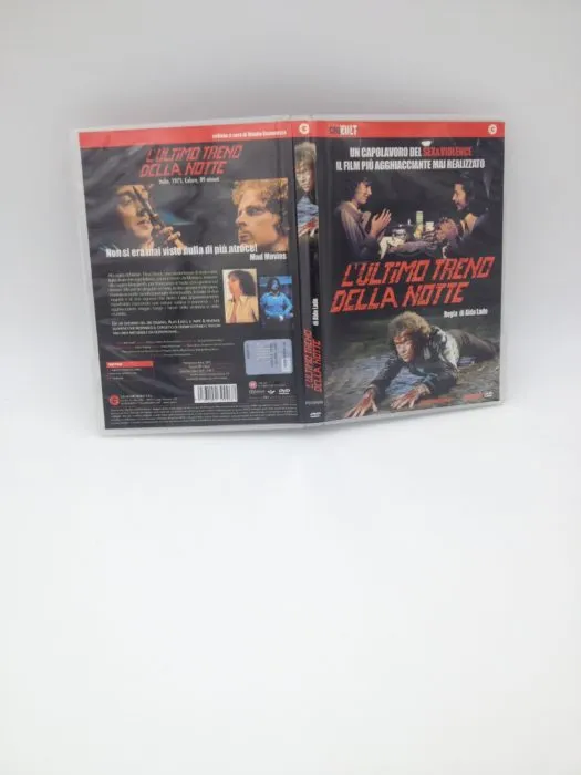 Flavio Bucci: dvd L' ultimo treno della notte - Hand Signed - Autografato