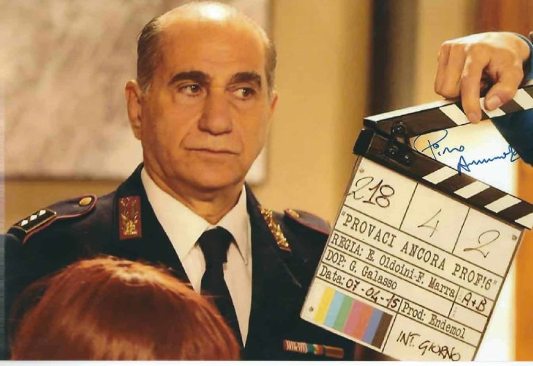 Pino Ammendola – Hand Signed Photo Foto Autografata (circa 30×20 cm) 024700