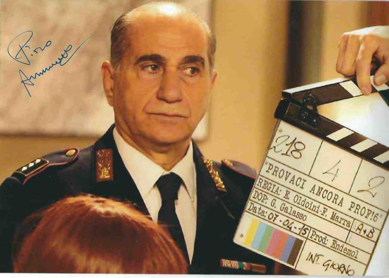 Pino Ammendola – Hand Signed Photo Foto Autografata (circa 30×20 cm) 024713