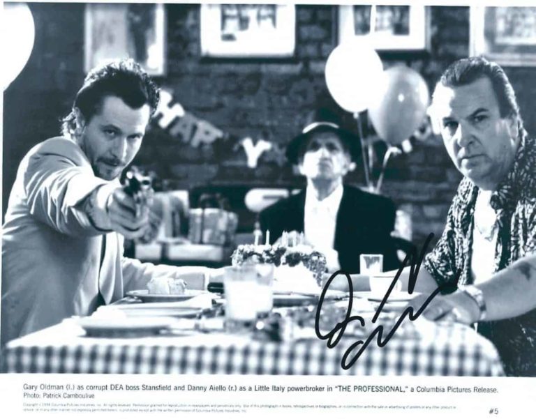 Danny Aiello – Léon: The Professional (1994) as Tony – 20x25cm hand signed COA