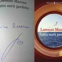 Tutto sarà perfetto - libro autografato da Lorenzo Marone