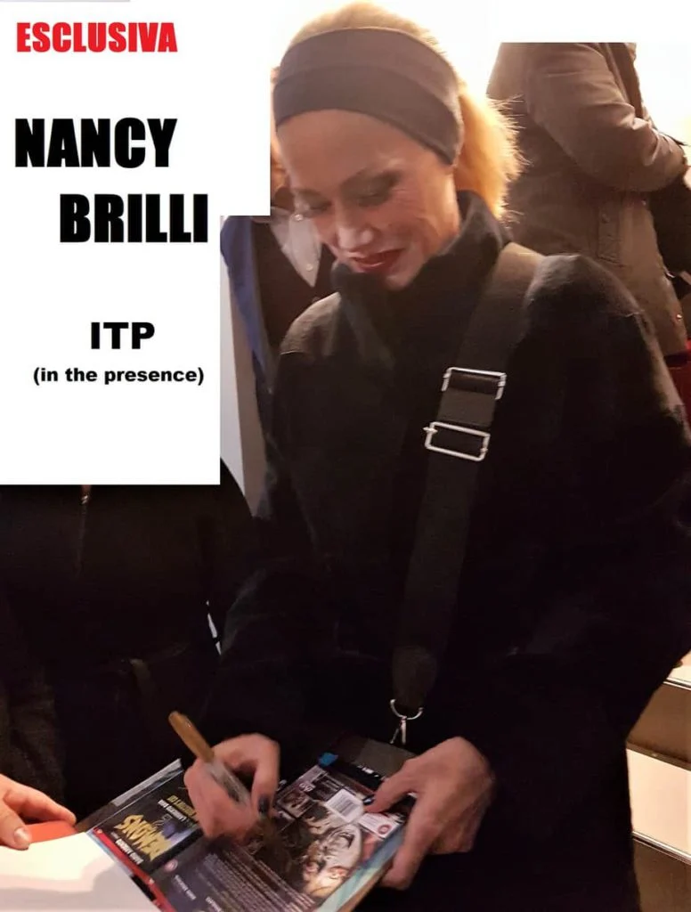 Lamberto Bava + Nancy Brilli : dvd Demons 2 - The Nightmare Returns: Director's Cut - hand signed autografato