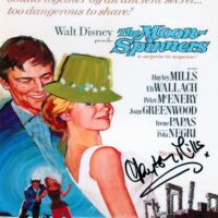 Hayley Mills "Giallo a Creta (The Moon-Spinners)" - hand signed photo 20x25cm - foto autografata