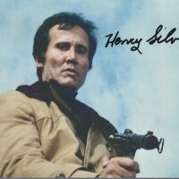 Henry Silva - hand signed photo 21x29 cm ahs12