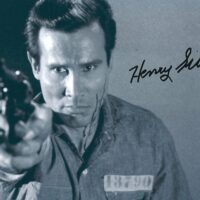 Henry Silva - hand signed photo 21x29 cm ahs14