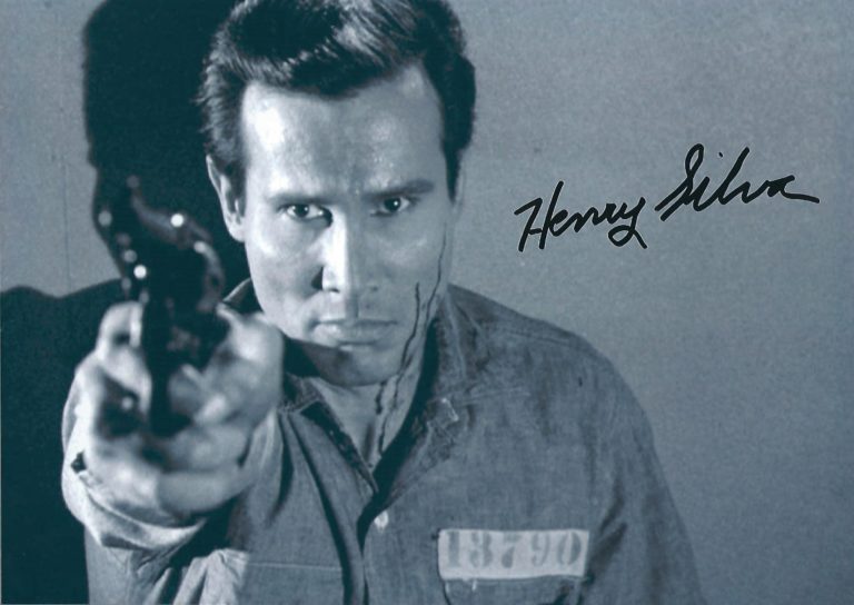 Henry Silva – hand signed photo 21×29 cm ahs14