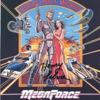 Henry Silva - Megaforce - hand signed photo 21x29 cm ahs02