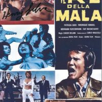 Henry Silva - IL RE DELLA MALA - hand signed photo 21x29 cm ahs05