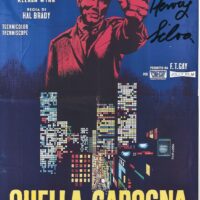 Henry Silva - QUELLA CAROGNA DELL'ISPETTORE STARLING - hand signed photo 21x29 cm ahs07