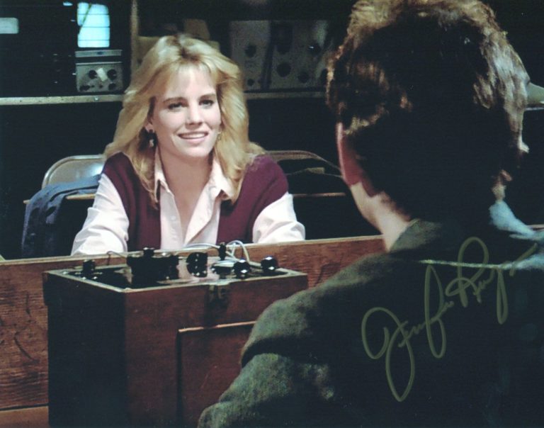 Jennifer Runyon GHOSTBUSTERS – Hand Signed Photo 20x25cm foto autografata 001
