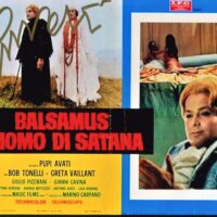 Pupi Avati Balsamus, l'uomo di Satana (Blood Relations, 1968) - hand signed photo 20x25cm foto autografata