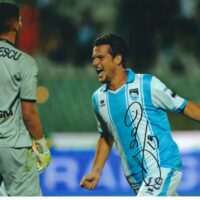Riccardo Maniero - Soccer Pescara hand signed photo - foto autografata 29x21cm (001)
