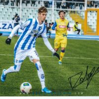 Filippo Melegoni - Soccer Pescara hand signed photo - foto autografata 29x21cm