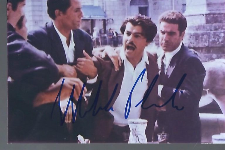 Michele Placido hand signed photo – foto card 10x15cm (004)