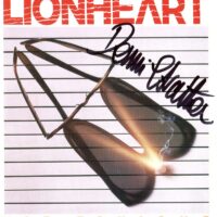 Dennis Stratton (LIONHEART - HOT TONIGHT) CD hand signed autografato