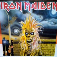 Dennis Stratton (Iron Maiden) LP hand signed autografato