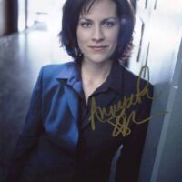 Annabeth Gish - The X Files - Hand Signed Photo 20X25CM foto autografata