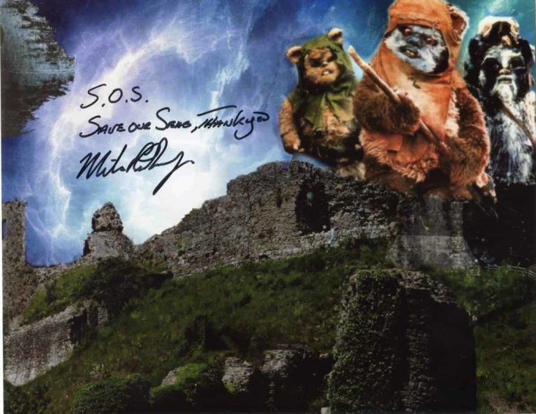 Michael Henbury – Star Wars Return of the Jedi – Hand Signed Photo 20X25CM foto autografata
