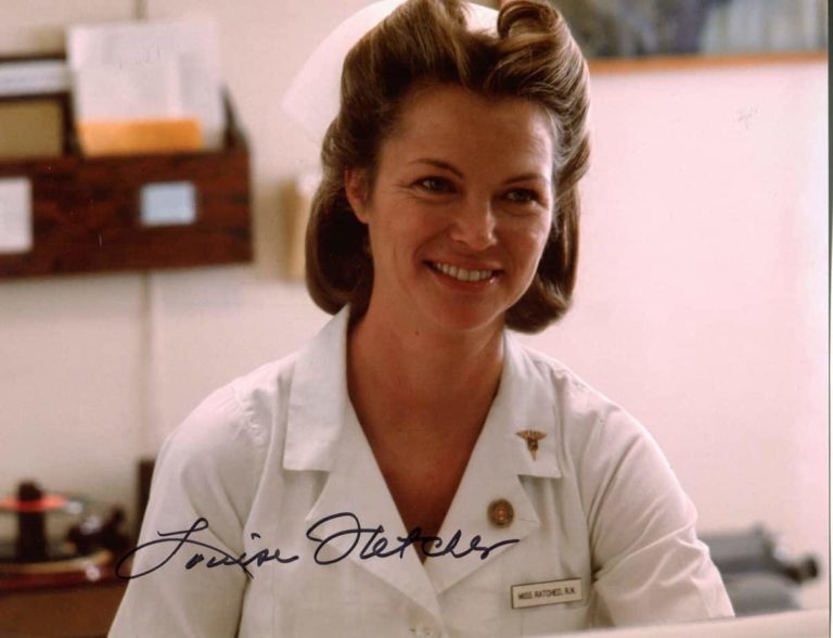 Louise Fletcher “One Flew Over the Cuckoo’s Nest” – hand signed photo 20x25cm foto autografata mr172