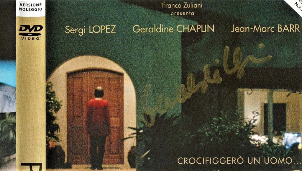 Geraldine Chaplin "Parc" - dvd hand signed autografato (002)