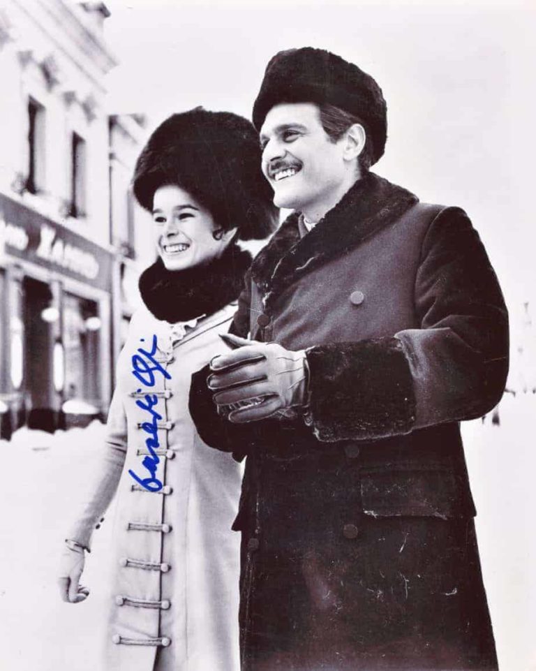 Geraldine Chaplin “Il dottor Živago (Doctor Zhivago)” – photo hand signed 20x25cm foto autografata (001)