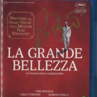 Giorgio Pasotti blu-ray LA GRANDE BELLEZZA autografato