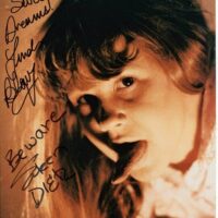 Linda Blair + Eileen Dietz - The Exorcist (L'Esorcista) 20X25CM Hand Signed Photo