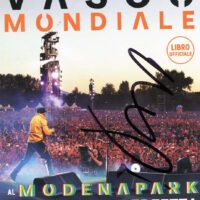 Vasco Rossi libro "01.07.17. Vasco mondiale. Al Modena Park la tempesta perfetta" autografato hand signed (vs17-03)