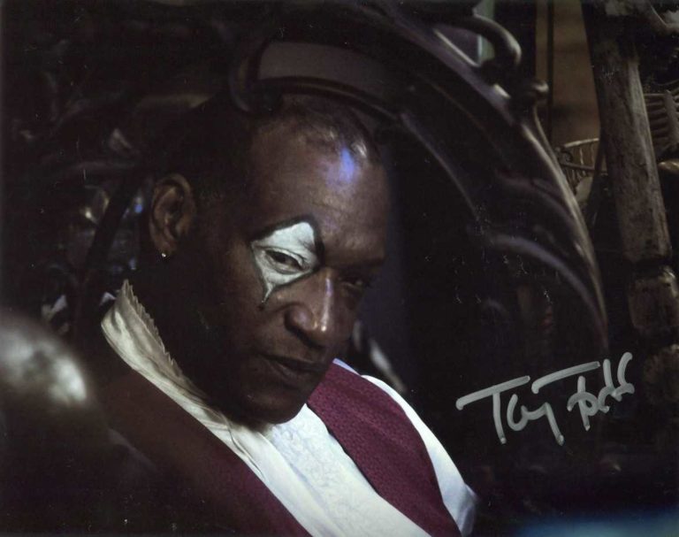 Tony Todd (Candyman) – photo hand signed 20x25cm foto autografata td059