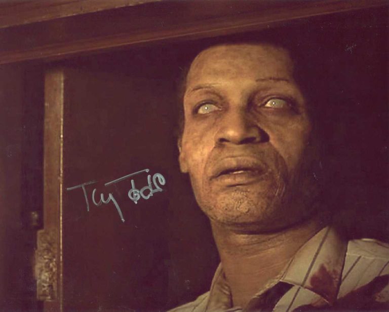 Tony Todd (Night of the Living Dead) – photo hand signed 20x25cm foto autografata td060