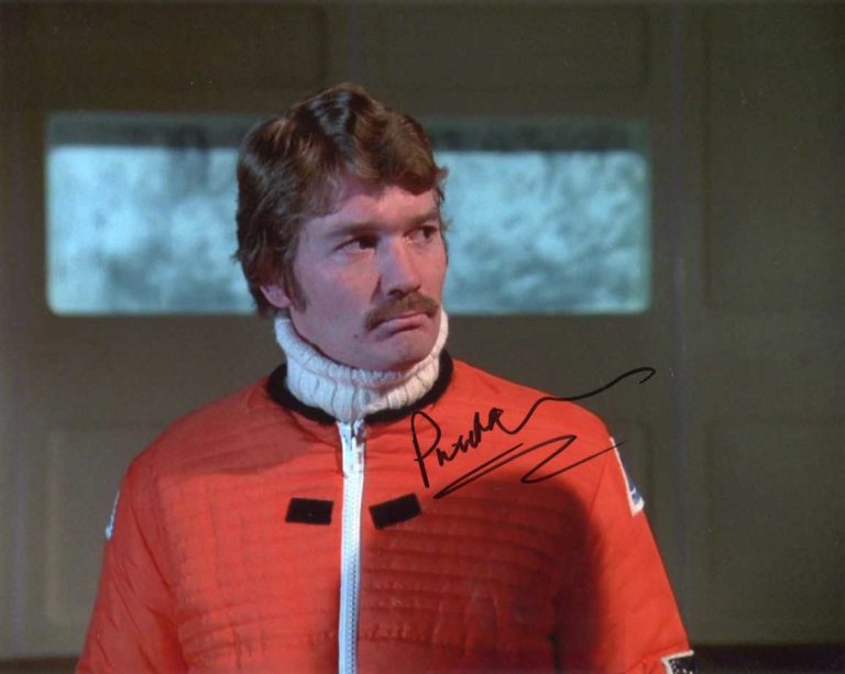 Prentis Hancock (Spazio 1999) – 20×25 cm Hand Signed Photo Foto Autografata