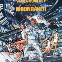 Corinne Cléry "Moonraker" signed photo - foto autografata 14x21 (cc20001)