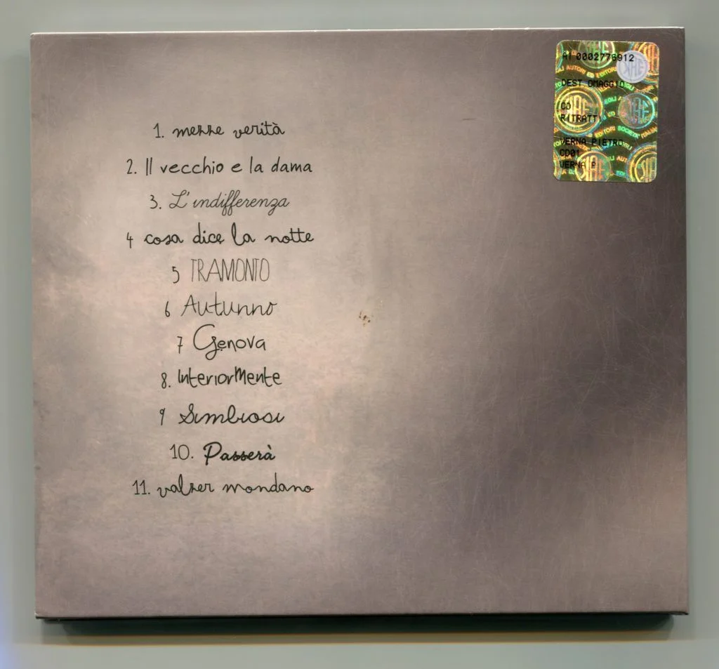 Pietro Verna - Ritratti (cd promo per la stampa)