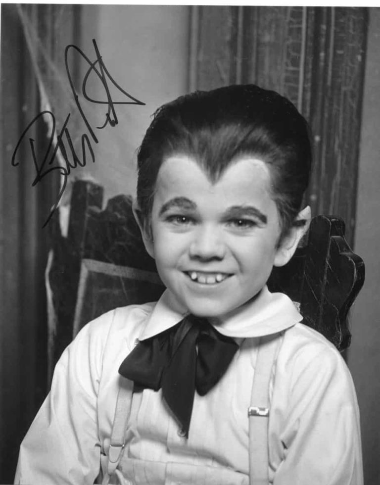 Butch Patrick – “Eddie Munster” serie tv “The Munsters” – 20x25cm hand signed photo foto autografata