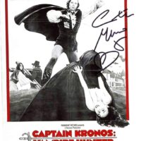 Caroline Munro - CAPTAIN KRONOS: VAMPIRE HUNTER - photo hand signed 20x25cm foto autografata s087