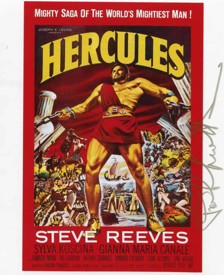 Paola Quattrini – Hercules Le fatiche di Ercole – hand signed photo 20×25 foto autografata s096