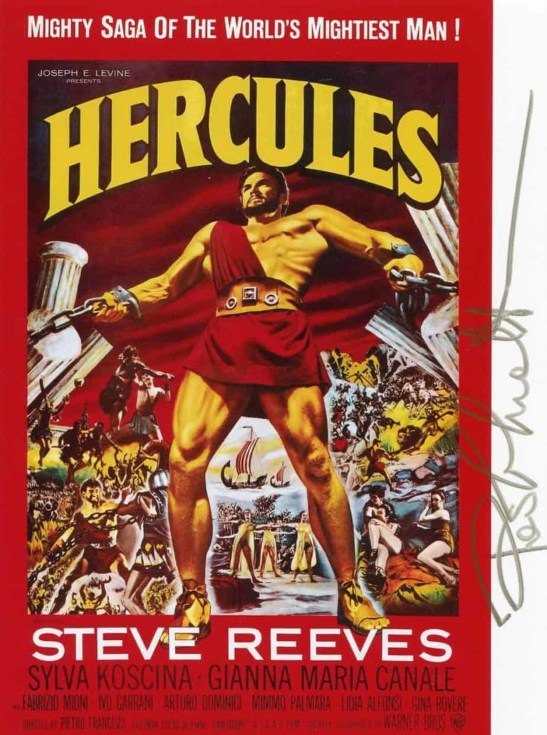 Paola Quattrini – Hercules Le fatiche di Ercole – hand signed photo 20×25 foto autografata s097