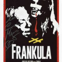 Caroline Munro - FRANKULA - photo hand signed 20x25cm foto autografata s110