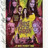 Caroline Munro - House of the Gorgon - photo hand signed 20x25cm foto autografata s113
