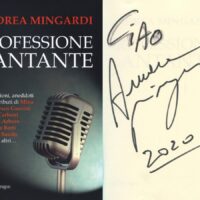 Andrea Mingardi - Professione cantante libro autografato