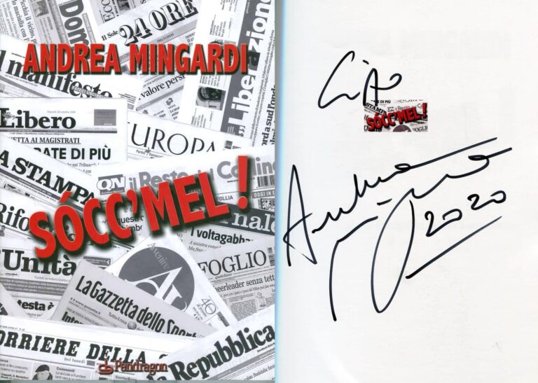 Andrea Mingardi – Socc’mel! libro autografato