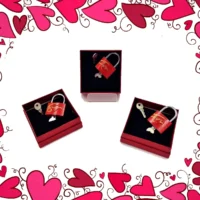 Federico Moccia - Lucchetto autografato - esclusivo HeartSocial.charity (in scatola gift rossa)