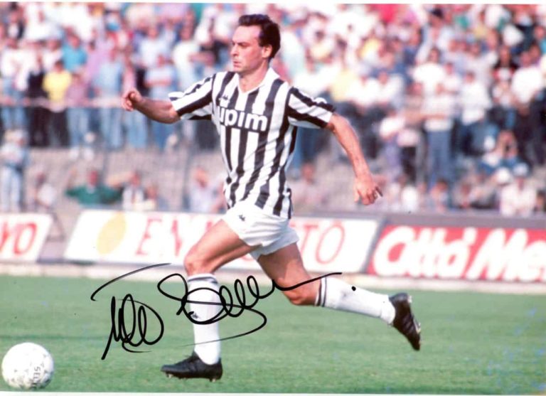 Salvatore Schillaci (detto Totò) – hand signed photo 21×29,7 cm foto autografata – s127
